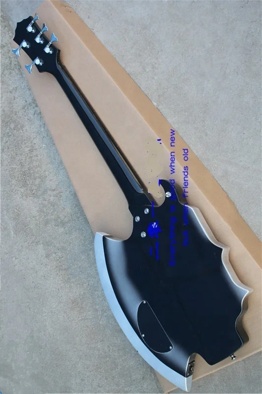 Weifang Rebon 5 string axe electric bass guitar