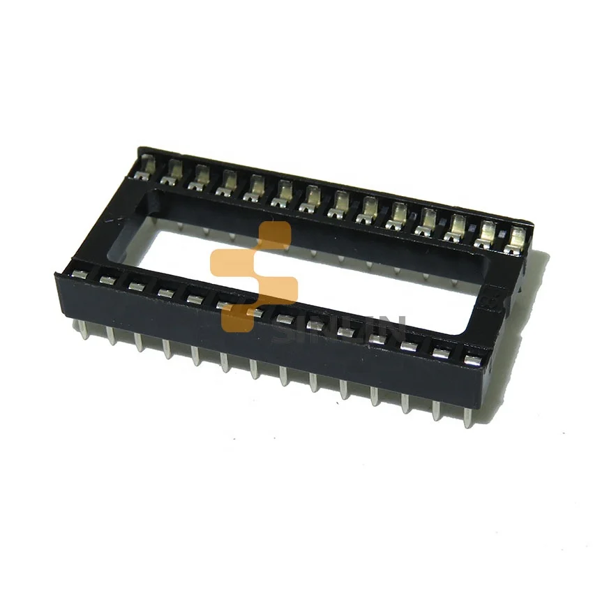 2.54mm 28-PIN 28PIN DIL DIP IC Socket  narrow