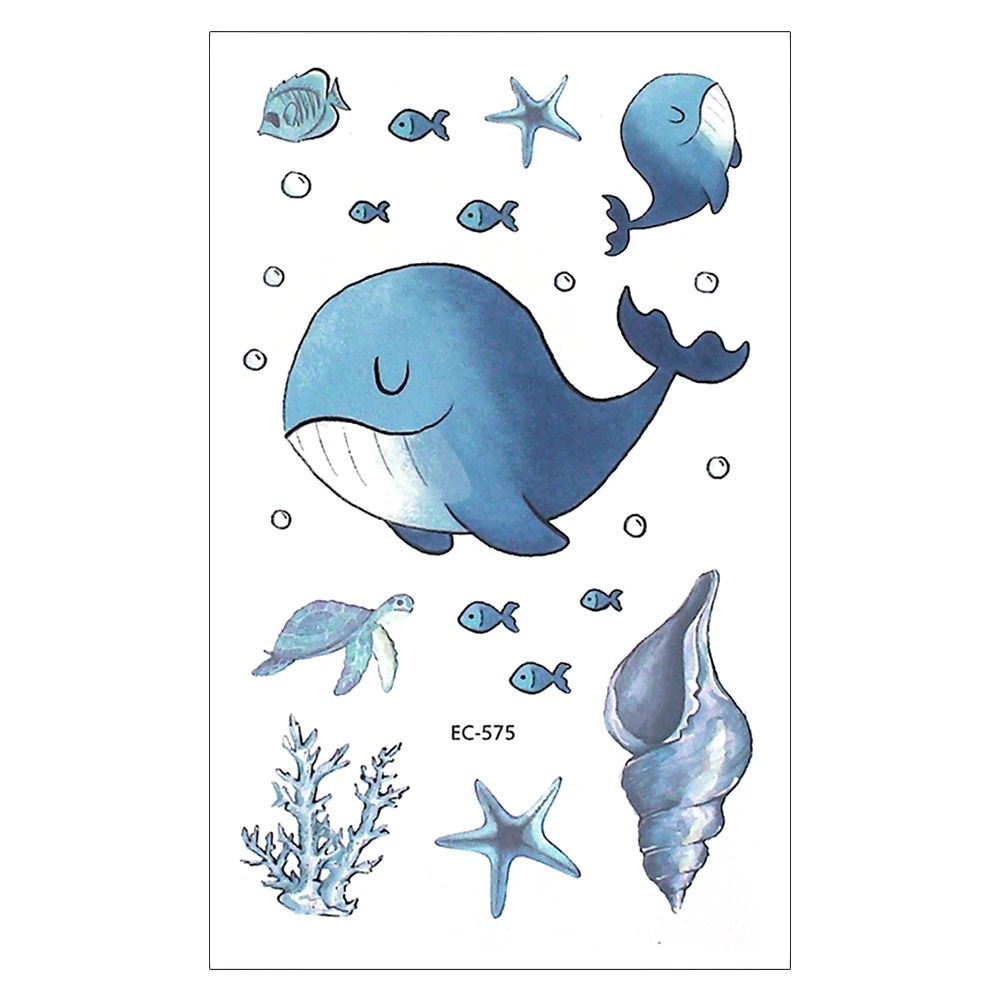 Temporary Tattoos Stickers for Kids Safe Lovely Face