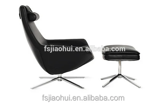 
contemporary designer living room furniture swivel metropolitan chaise lounge with ottoman 