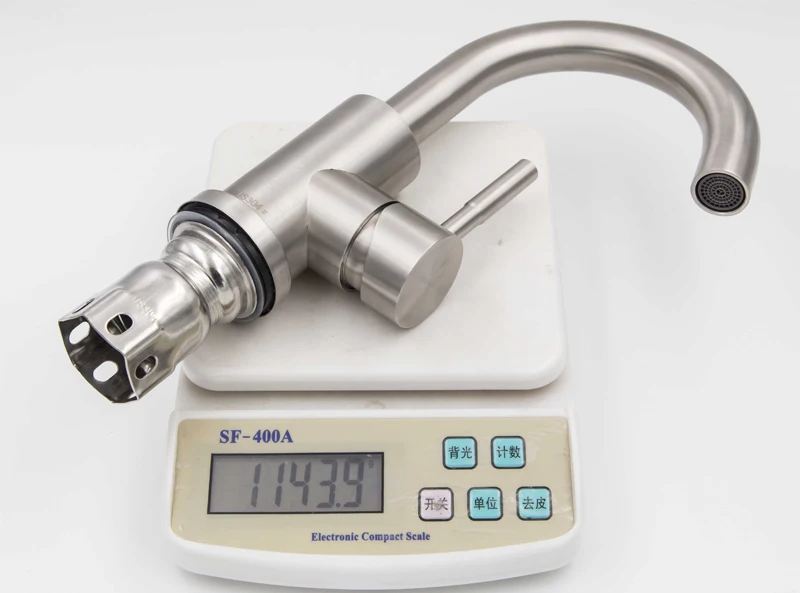 
Hot Selling 304 Stainless Steel kitchen faucet Mixer Taps water mixer tap 