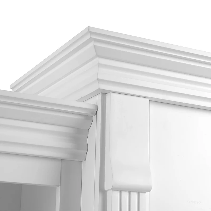 
2 Sided Decorative Freestanding Indoor Electric Fireplace With Wood Mantel 