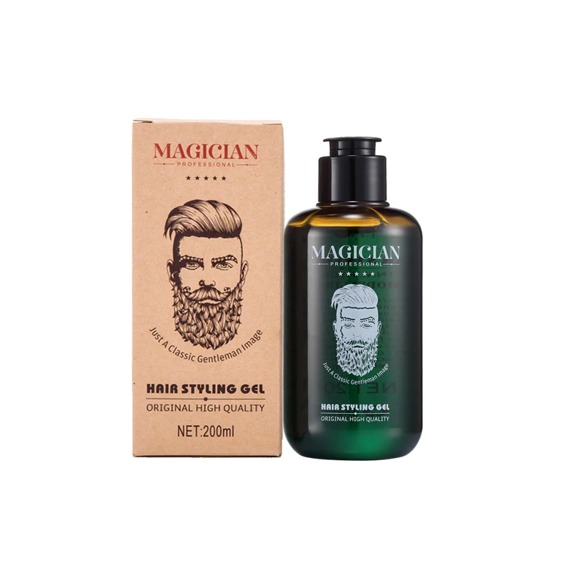 wholesale price 200g extra firm hold hair gel for hair styling