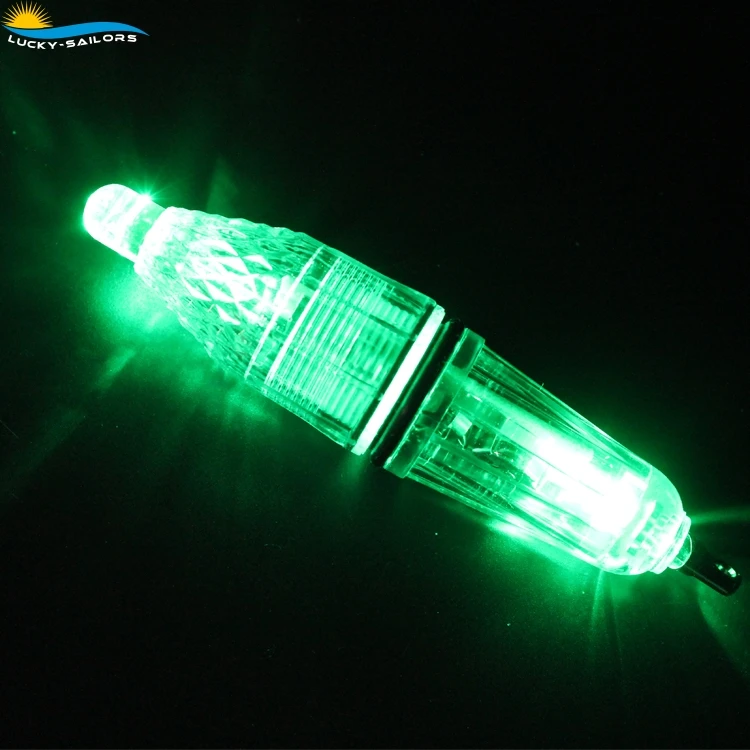 Flashing LED fishing lamp underwater lure light for squid swordfish bait