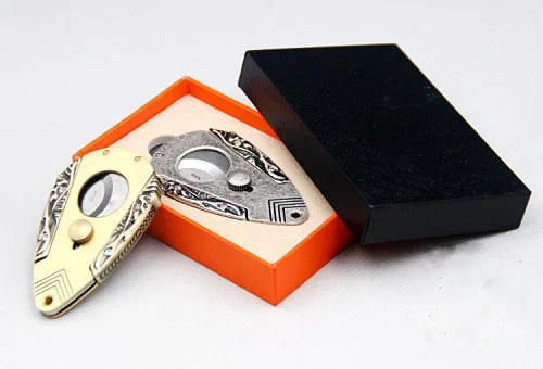 Резак для сигар из нержавеющей стали оптовая продажа роскошный