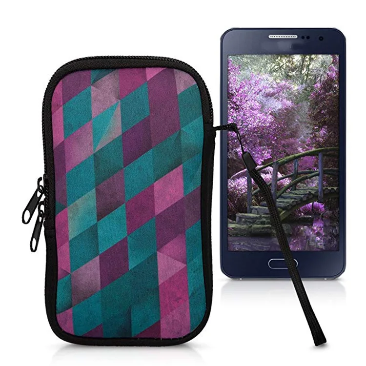 Water Resistant Funny Neoprene Mobile Phone Carry Bag/Case/ Cover/Pouch