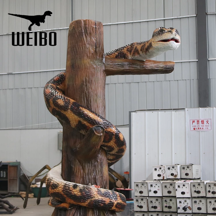 Remote control animatronic animal robot snake