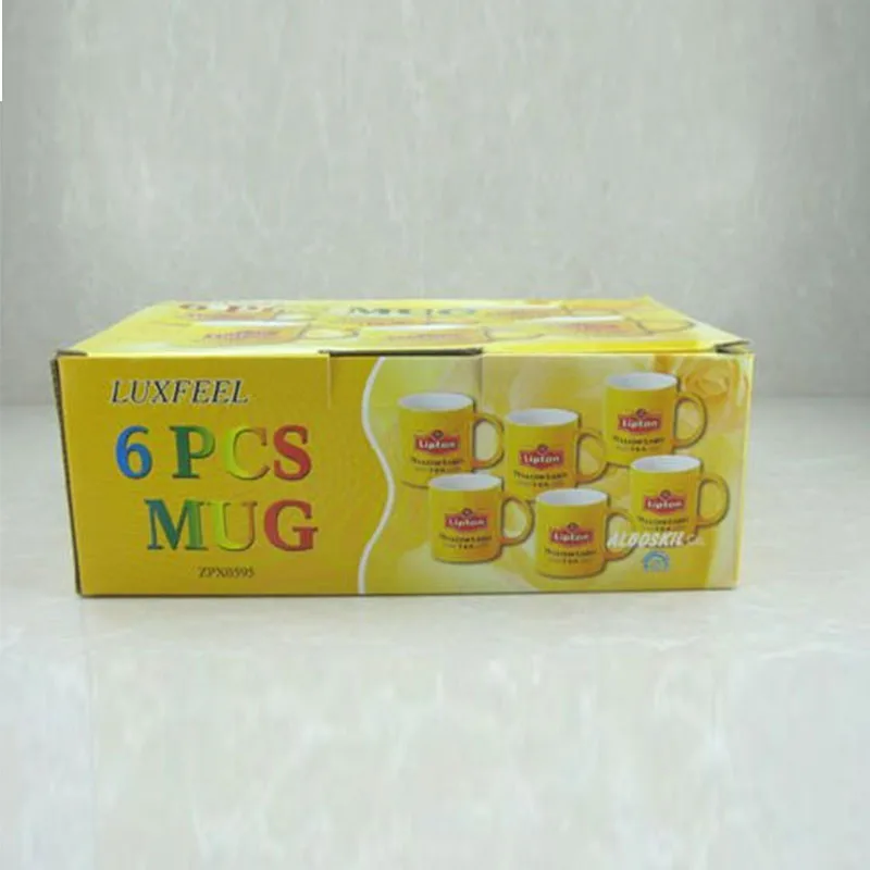 famous brand lipton logo mug