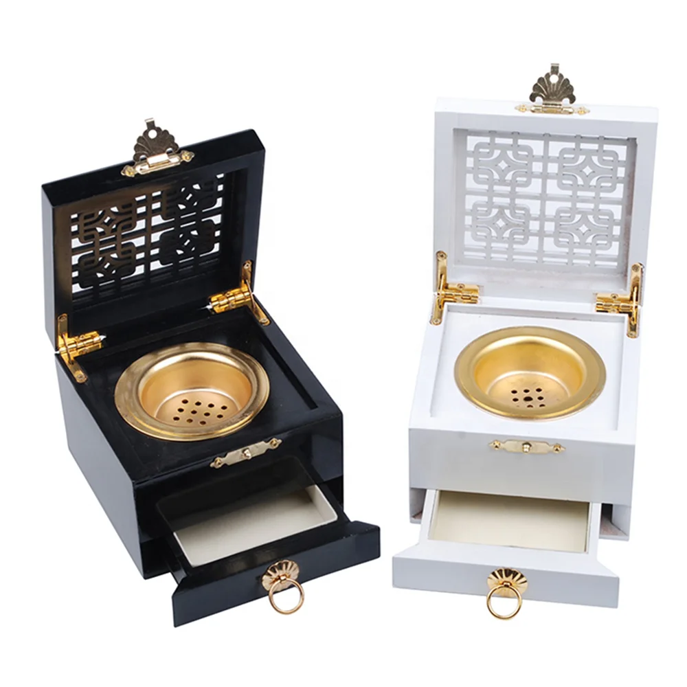 
Factory Wholesale Portable Wooden Incense Burner 