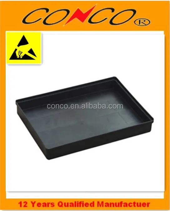 Tray Type and Plastic Material Antistatic Plastic Tray Manufacturer