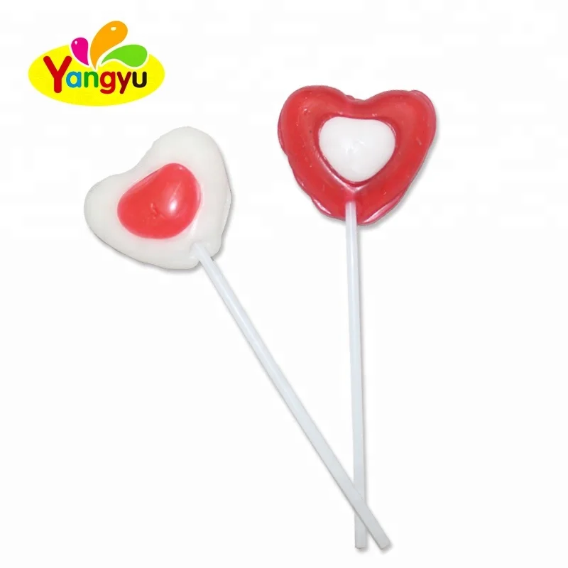 Сладкий Леденец в форме сердца на День святого Валентина