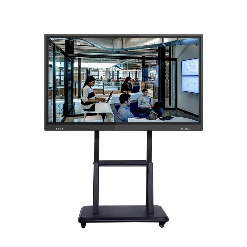 Intelligent Lcd Cheap Price Moveable Stand Pc Computer Interactive Touch Screen Smart Board Display