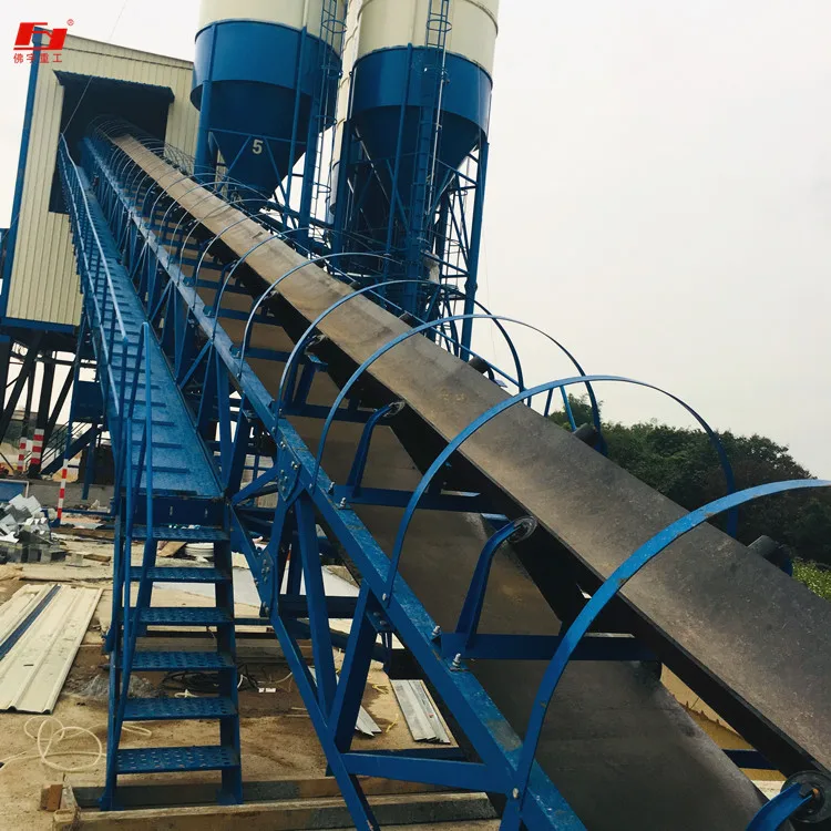 HZS150 concrete mixing plant mixing console JS3000,Equipped with electronic weighing electric batching machine