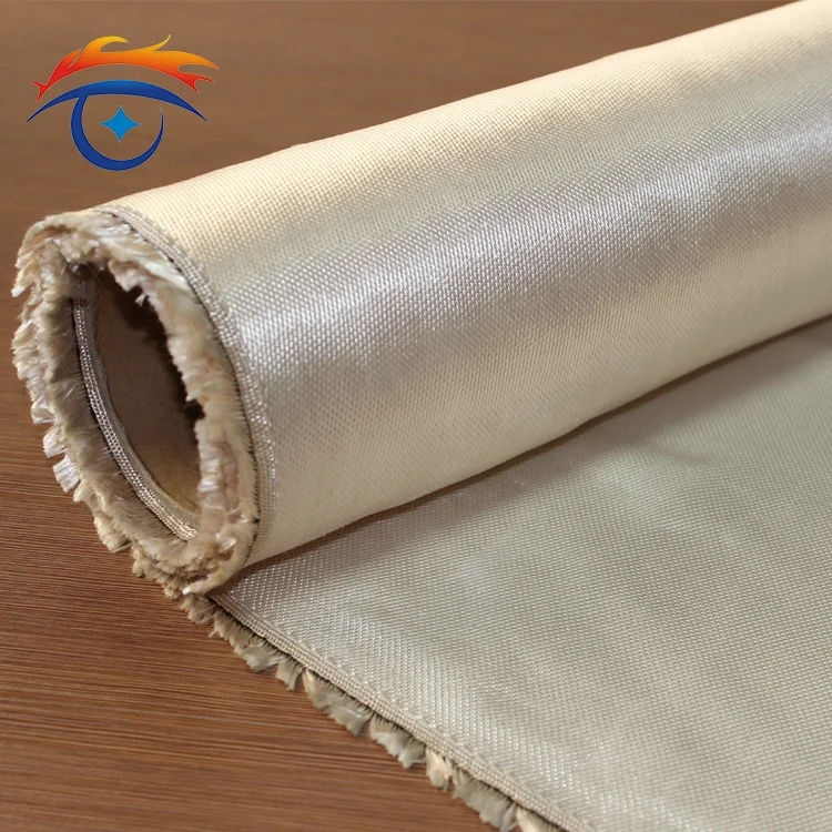 
Factory supply high quality Golden Fiberglass Cloth for welding blanket HT800 