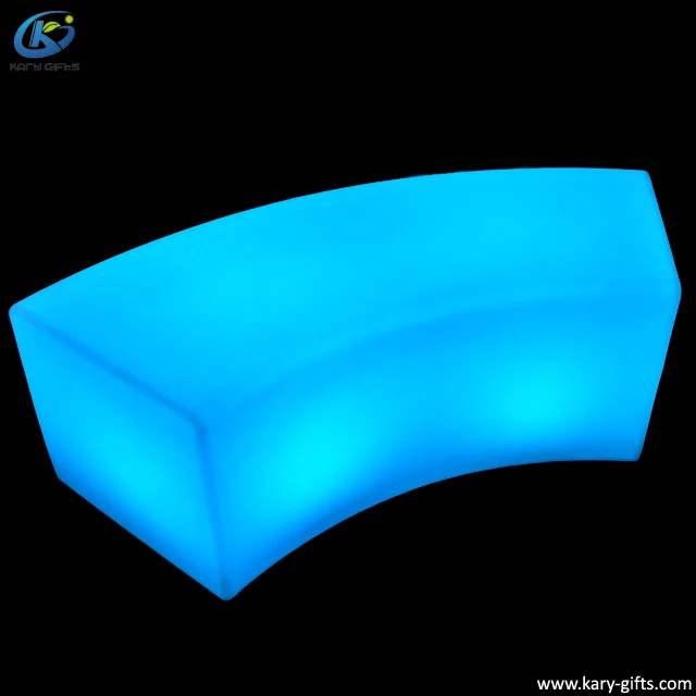 Valuable Illuminated Commercial Furniture LED Waiting