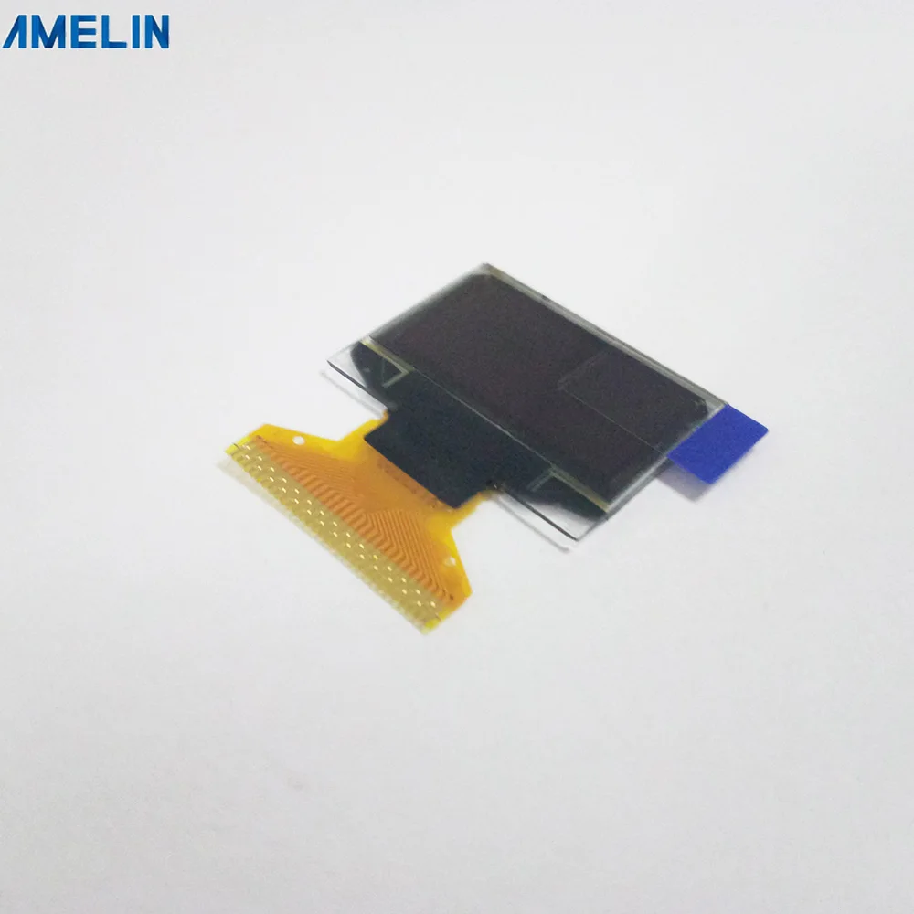 0 96 дюймовый 128*64 прозрачный модуль ЖК-дисплея OLED с белым цветным