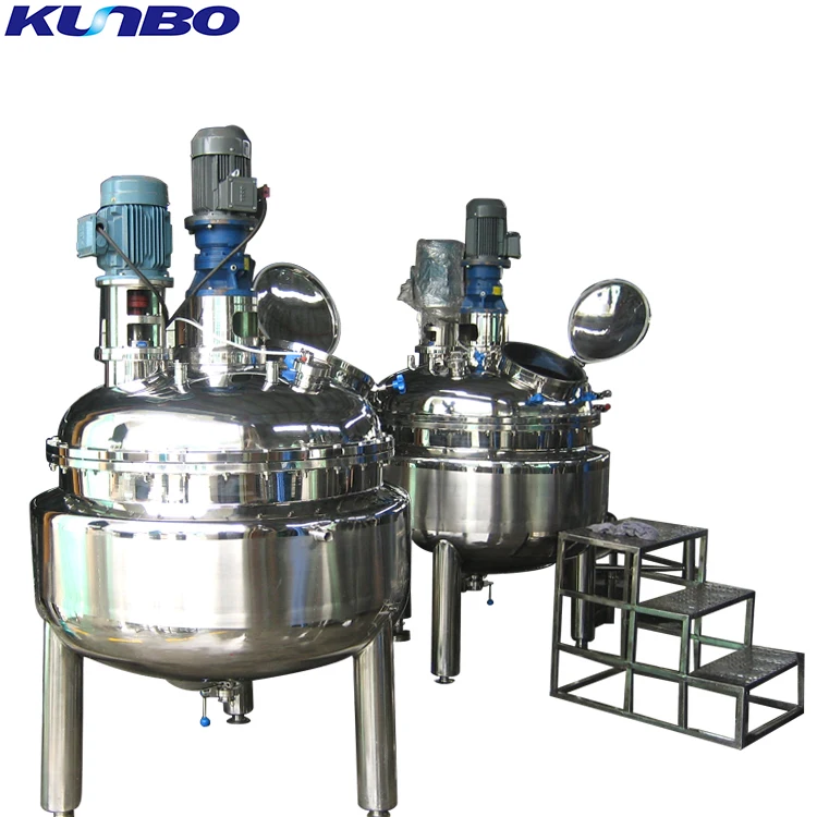 KUNBO 1000L Stainless Steel Food Beverage Mixer Mixing Tank