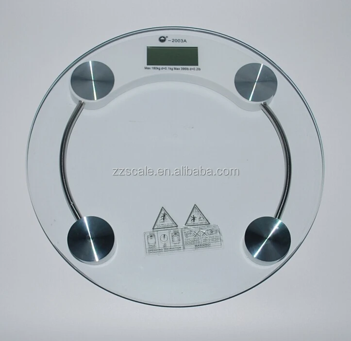 180kg electronic Glass bathroom weight scales
