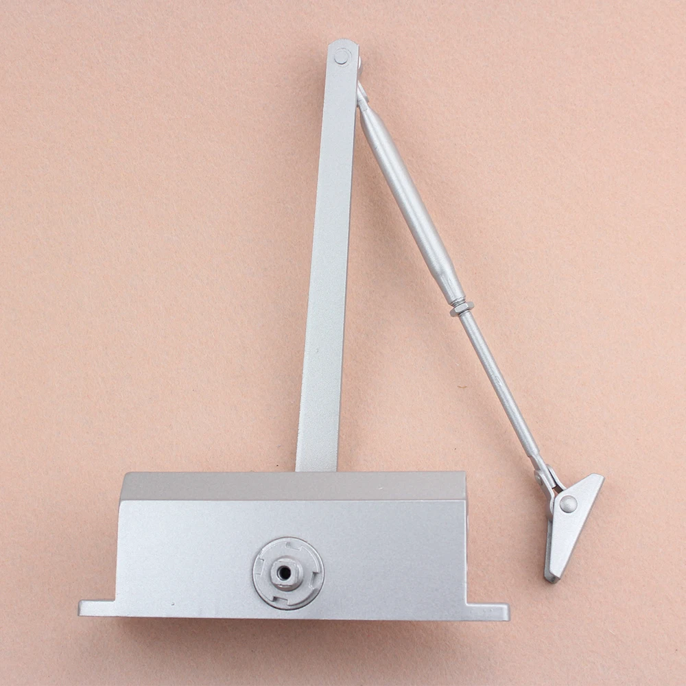 Fireproof Door Closer Adjust Hydraulic Door Closer with Standard Arm for 60-80 Kg Door