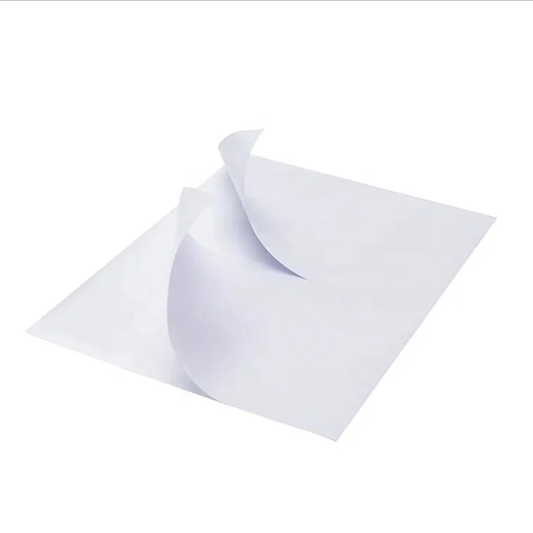 
Paper Shipping Label Self Adhesive Half Sheet Logistic Sticker Hot Sale A4 2 Per Sheet 8.5 X 5.5 Inch 
