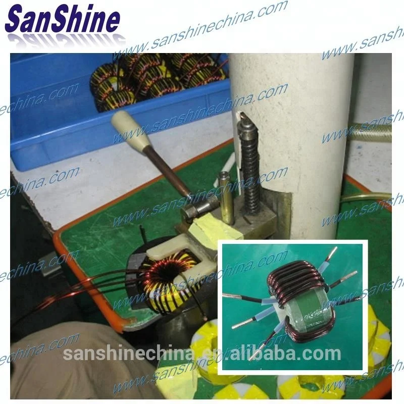 Replace GORMAN hustler toroid coil winder by (SS200) semiautomatic toroid coil winding machine