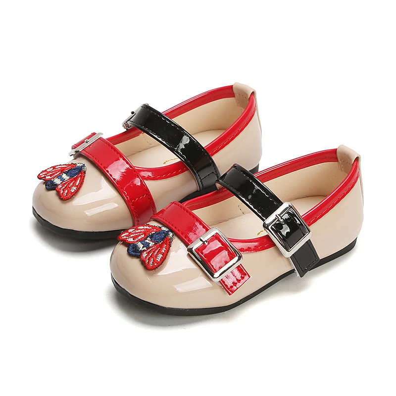 2019New fashion  cute baby dress shoes girls