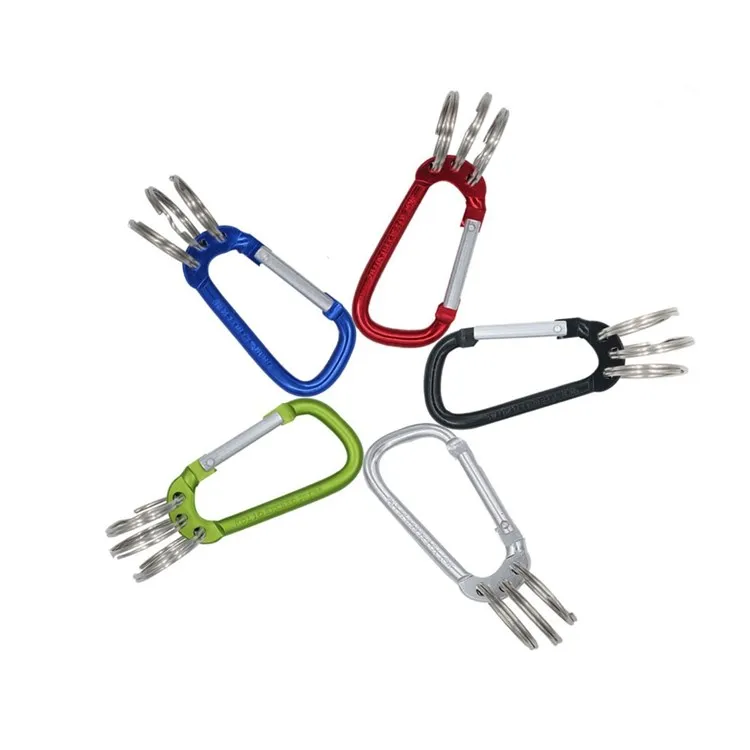 Customized High Quality Mountain Climbing Lightweight Rock Aluminum Carabiners