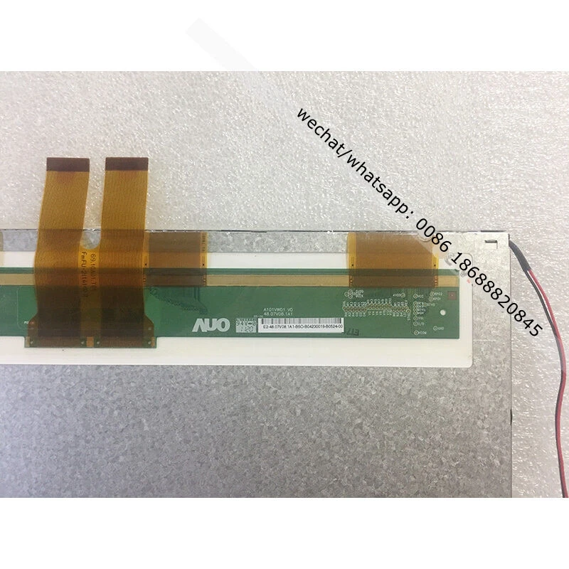 AUO 10.1 inch 800x480 tft lcd panel A101VW01 V3 with resistive touch panel A101VW01 V0 A101VW01 V1 A101VW01 V2