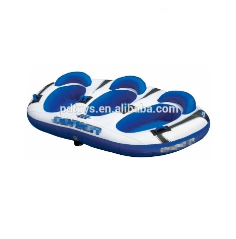 ATV Surf Ski Inflatable Tube Towable for Kids Outdoor PVC Sports Tube for Water Fishing Home & Indoor Water Park for Schools