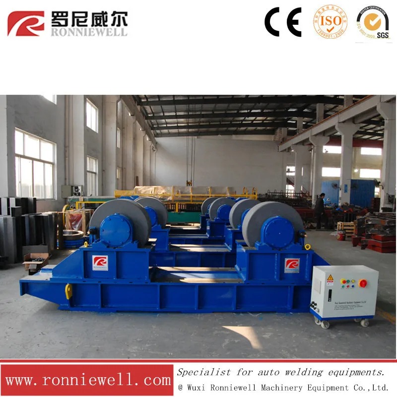 40Ton подвижные стальные сварки труб ротатор/сварки ролики для башни ветра сварки