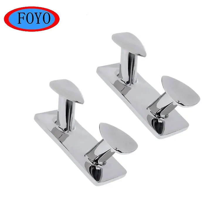 2018 Boat Accessories Wholesale Marine 316 Stainless Steel Mooring Horn Bollard Cleat For Sailboat