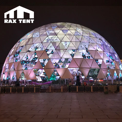 Cheap Price Soundproof Geodesic Event Marquee White Mega Dome Tent