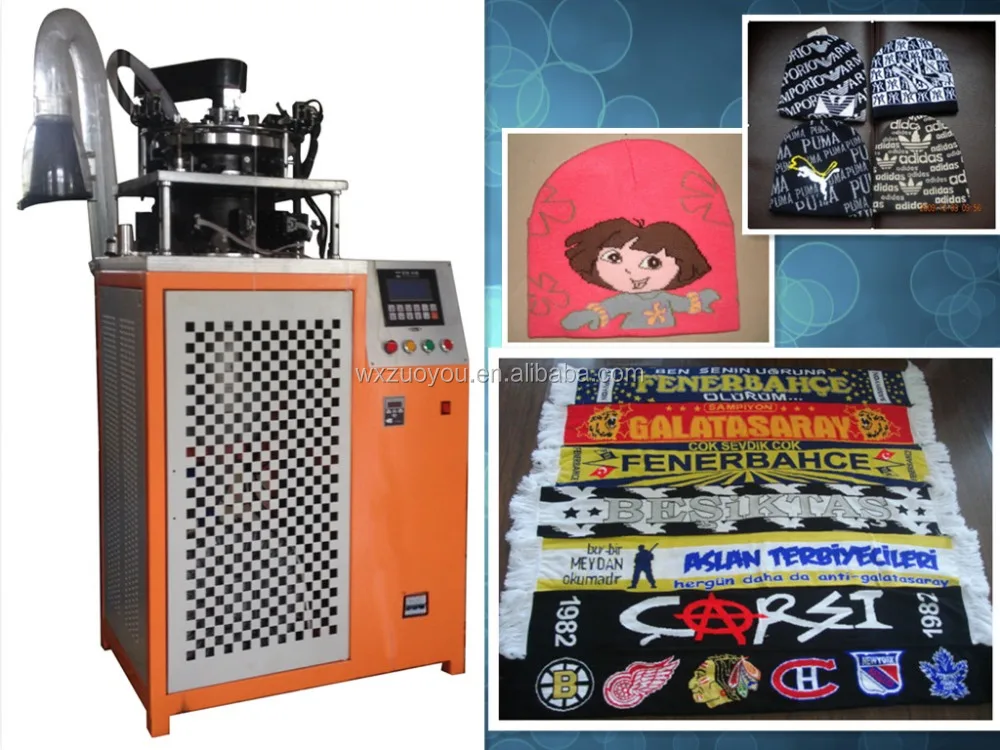 Winter beanie hat cap scarf compress sock Knitting Machine Circular knitting machine