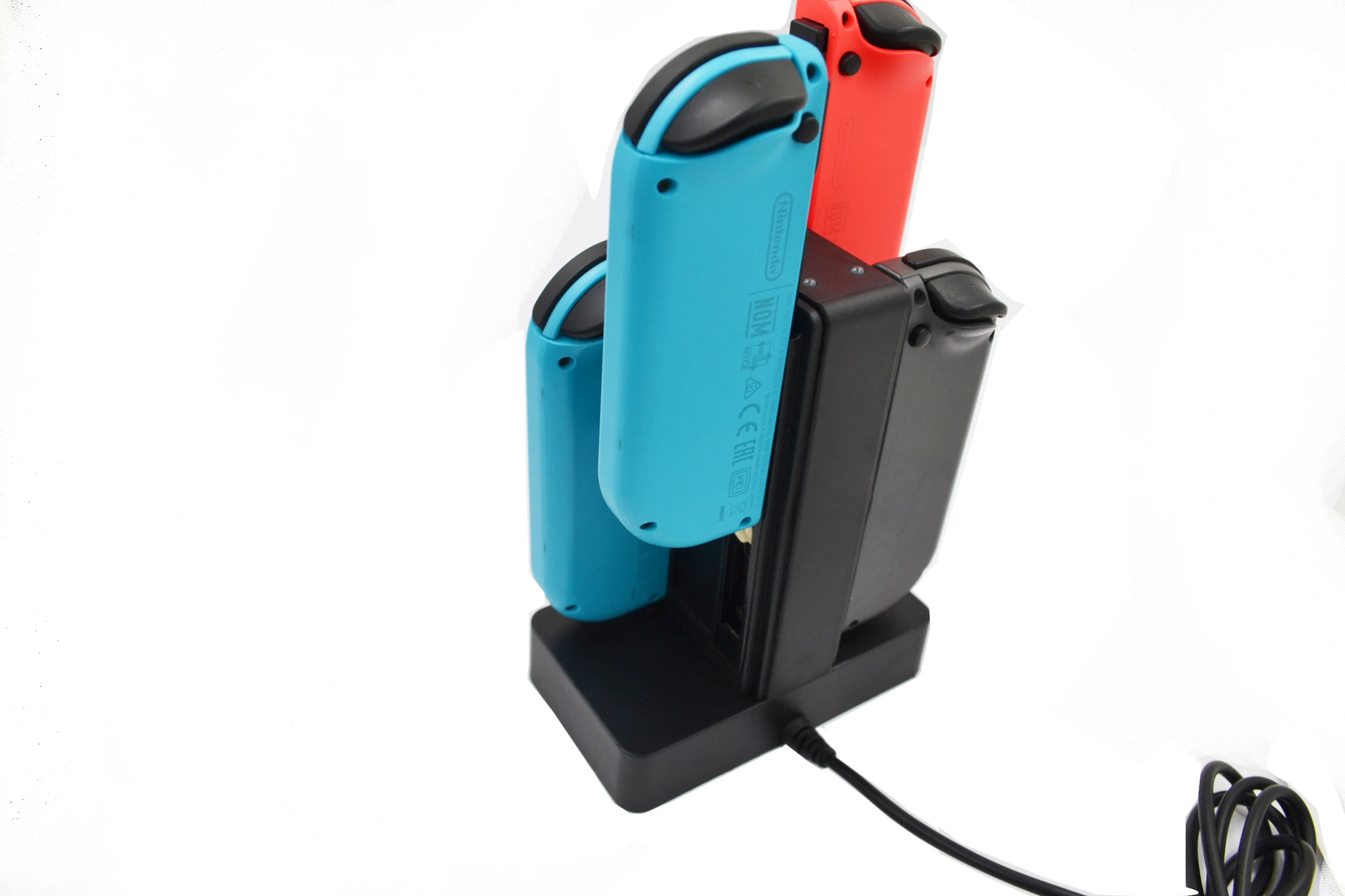 Joy-Con Charging  Station Dock 4 in 1 Charger Stand With USB Cable For Nintendo Switch