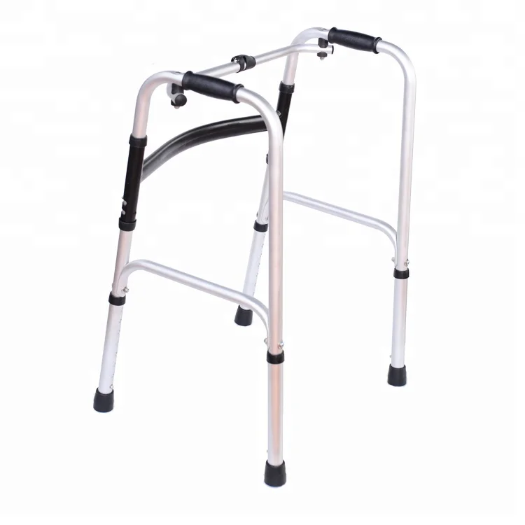Updated Convenient Durable Foldable Walkers with Seat for Old or Disabled People