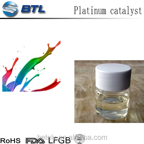 Power price platinum catalyst for silicone rubber