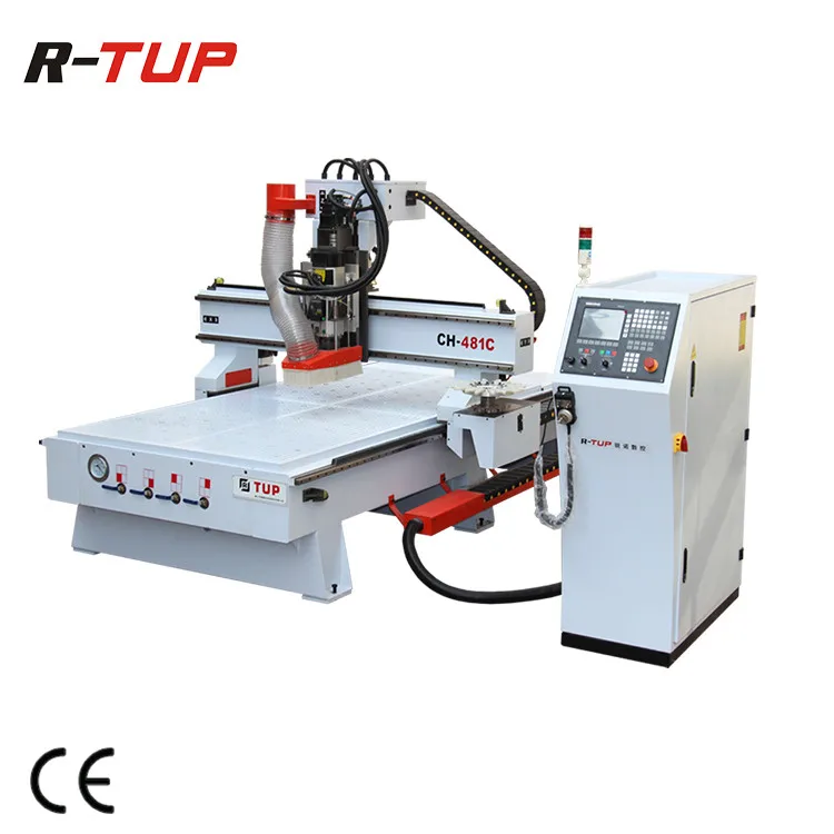 Factory price Yaskawa servo motor HSD spindle 9kw ATC tools on MDF/PVC/Plywood Sculpture Wood Carving Cnc Router Machine