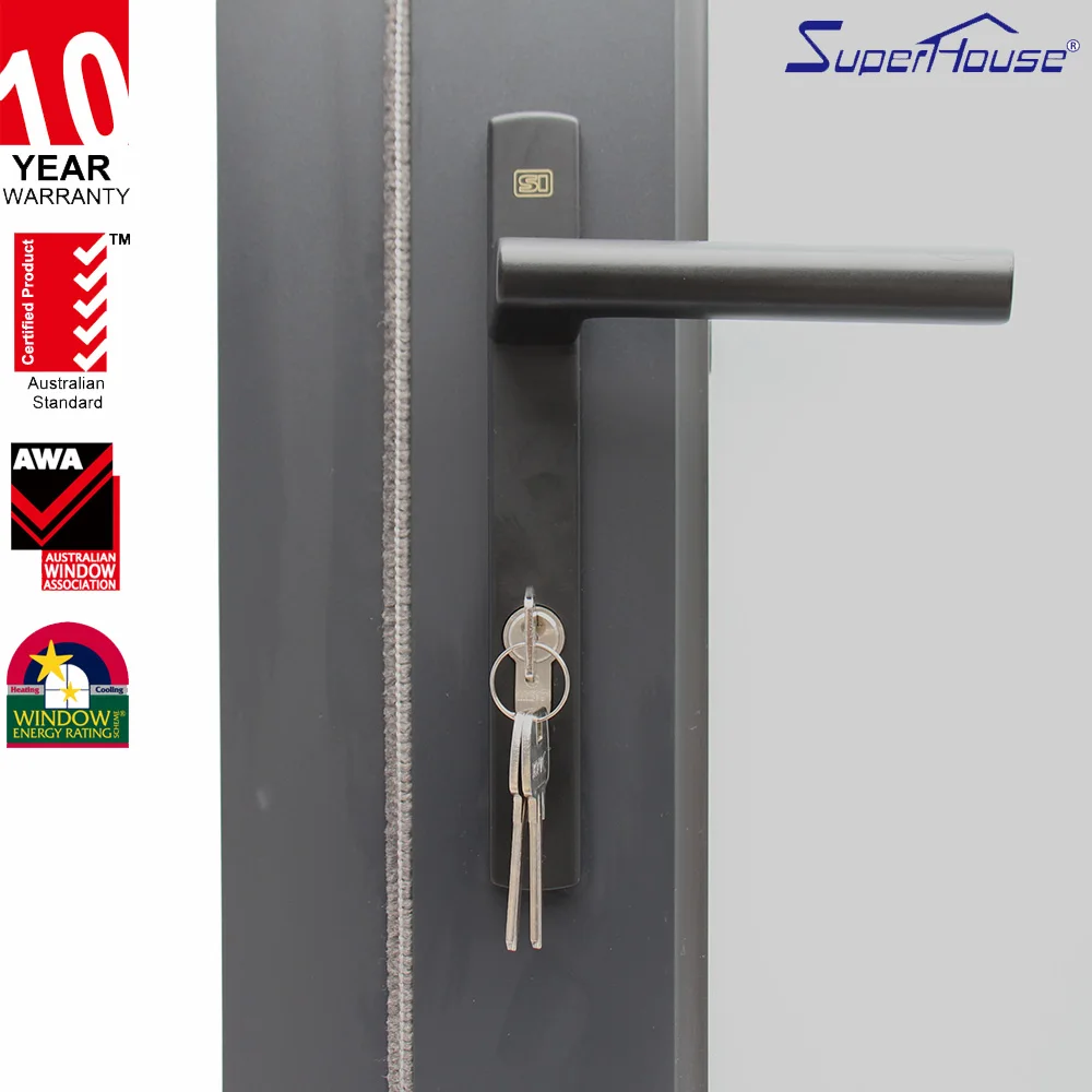 As2047 Сертифицированный современный коммерческий стеклянный дизайн входной двери для храмового стекла