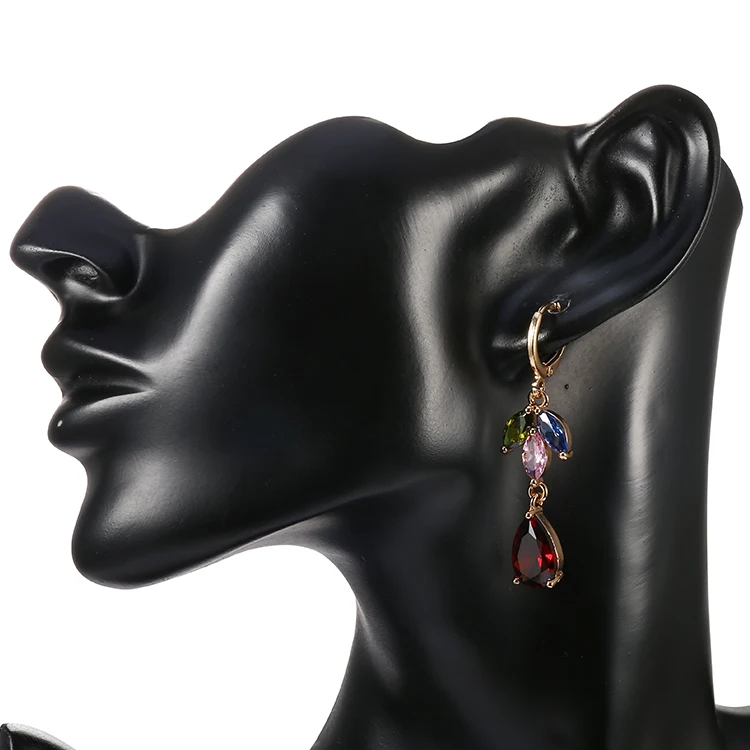 
HD Wholesale 2018 Fashion Design Copper 18K Gold Jewelry Sets for Women Cubic Zircon Jewelry Sets 