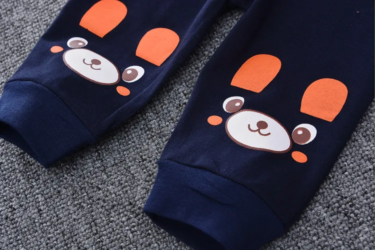 Одежда для маленьких мальчиков, оптовая продажа, красивый изящный рисунок панды, Детский бутик для мальчиков 2-6