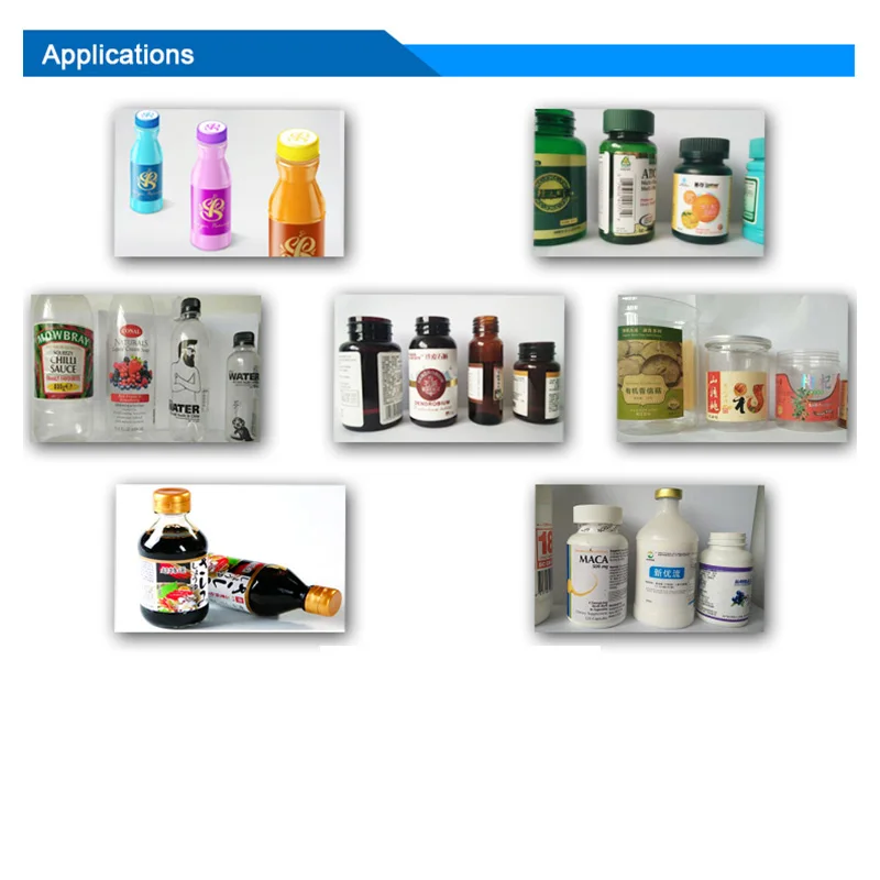 YM510 Auto wrap around sticker labeler applicator beverage round glass plastic bottles labelling machine