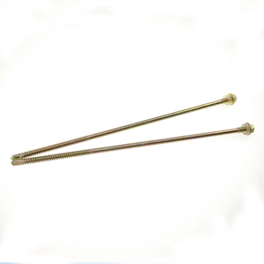 150 mm Sandwich Panel Screws Self Tapping Drilling Screws with Plastic Washer