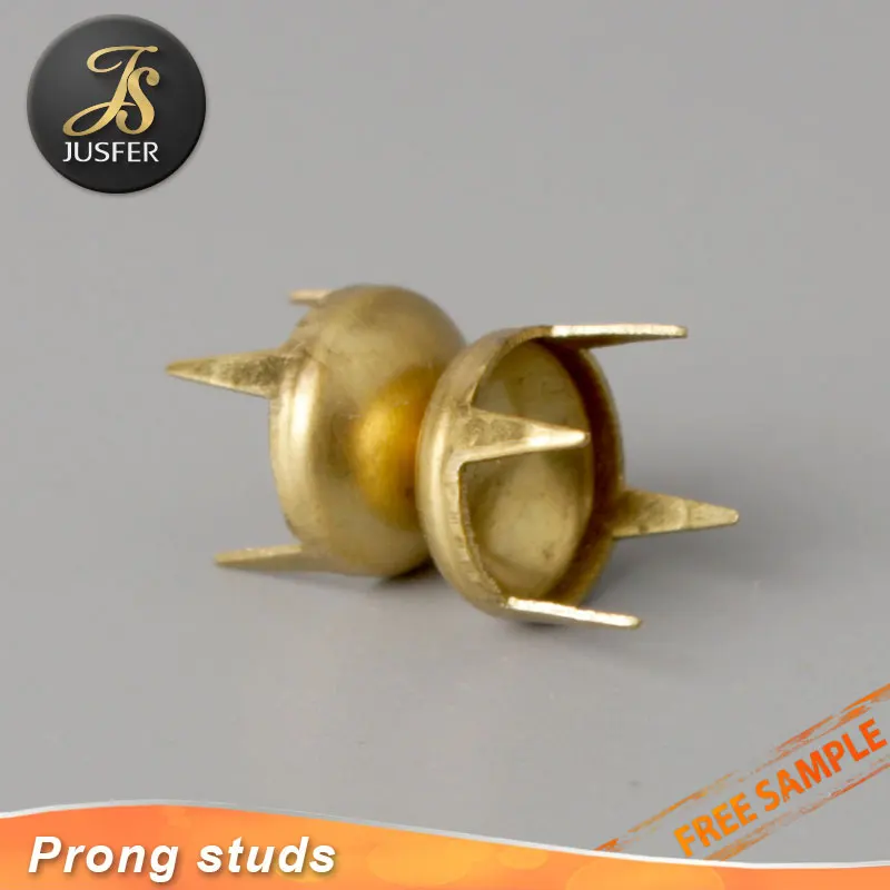 Round rivets studs with 4 claws nailhead for beads