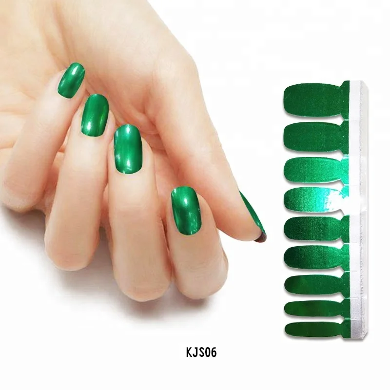 irregular broken glass mirror hologram nail art decoration foil transparent holographic nail stickers