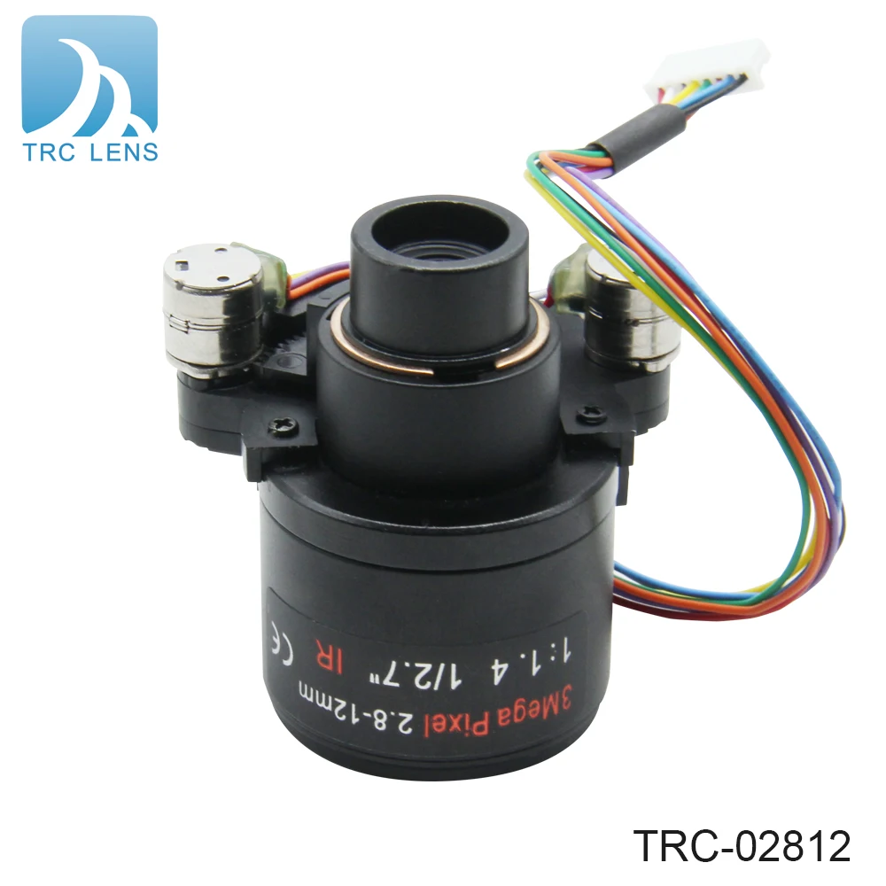 M12 фиксированный Радужный 12 мм F1.8 оптический зум cctv объектив