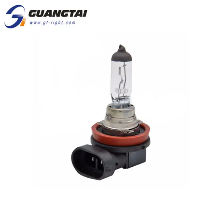 Low price china factory custom bright h11 yellow halogen 12v 55w bulb