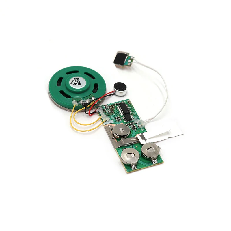 custom sound ic recordable and voice recorder module, 30 seconds recording sound chips for greeting cards