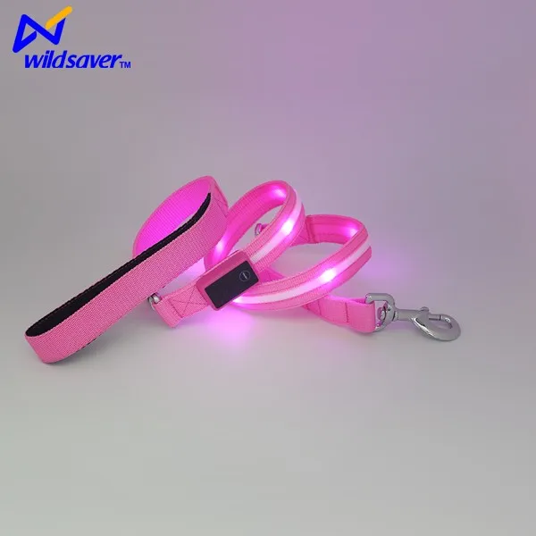 ПРИВЕЛИ ЖИВОТНОЕ Безопасности Убирающимся Собаку Поводок с Удобной Ручкой