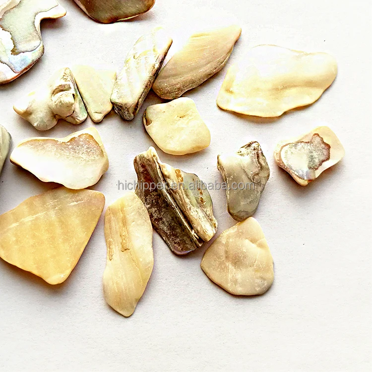 Landscaping crushed sea shell terrazzo flooring glass chips