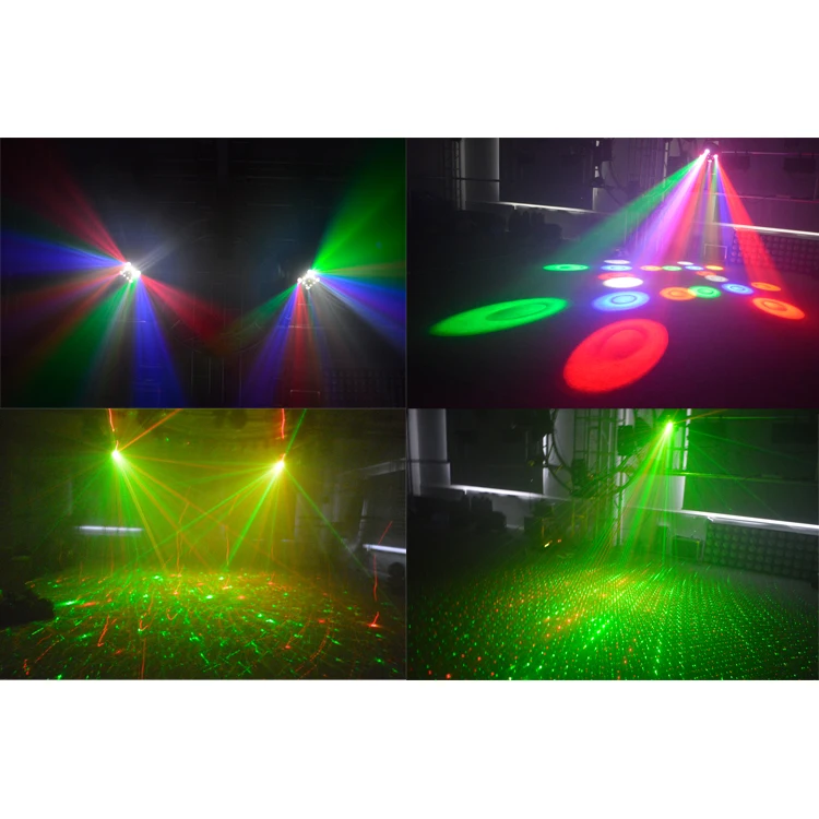 Party Wedding Led Dj Stage lighting for club stage light laser+strobe+led effect dj light